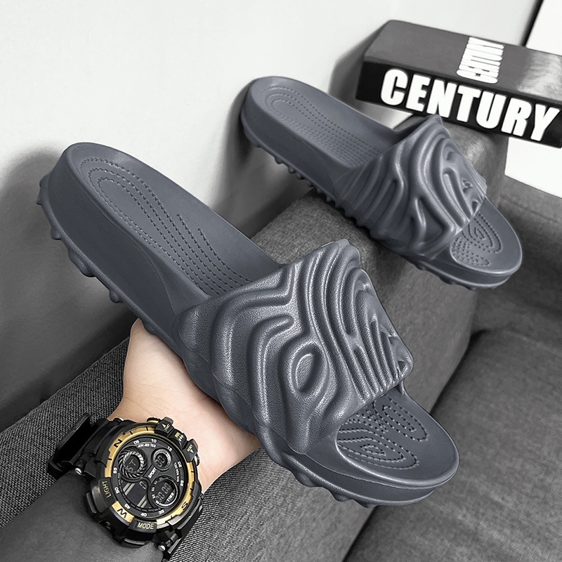 Tikp Dép Quai Ngang Thiết Kế Đơn Giản Thoải Mái Cho Nam Cỡ 40-45