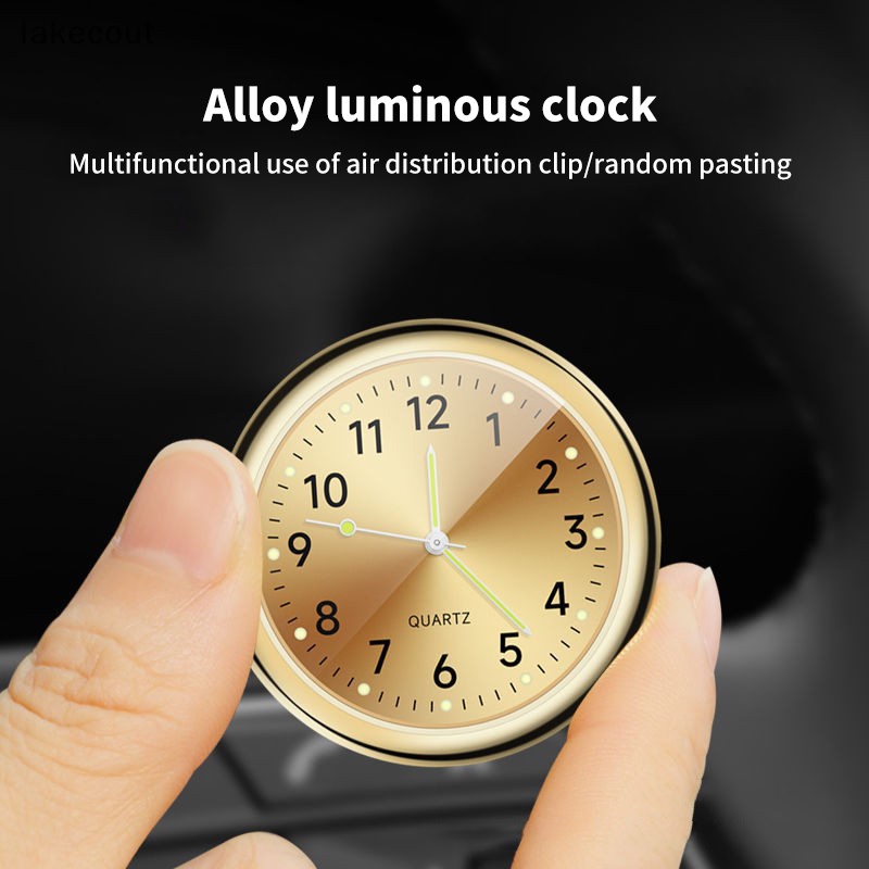 1 Đồng Hồ Điện Tử mini Chống Thấm Nước Cho Xe Hơi / Xe Máy