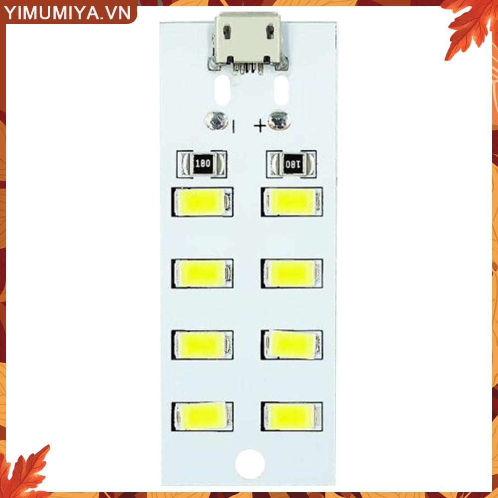 ☼Yimumiya ☼ Bảng Đèn Led usb Khẩn Cấp 8 / 12 / 16 / 20 430ma ~ 470ma diy