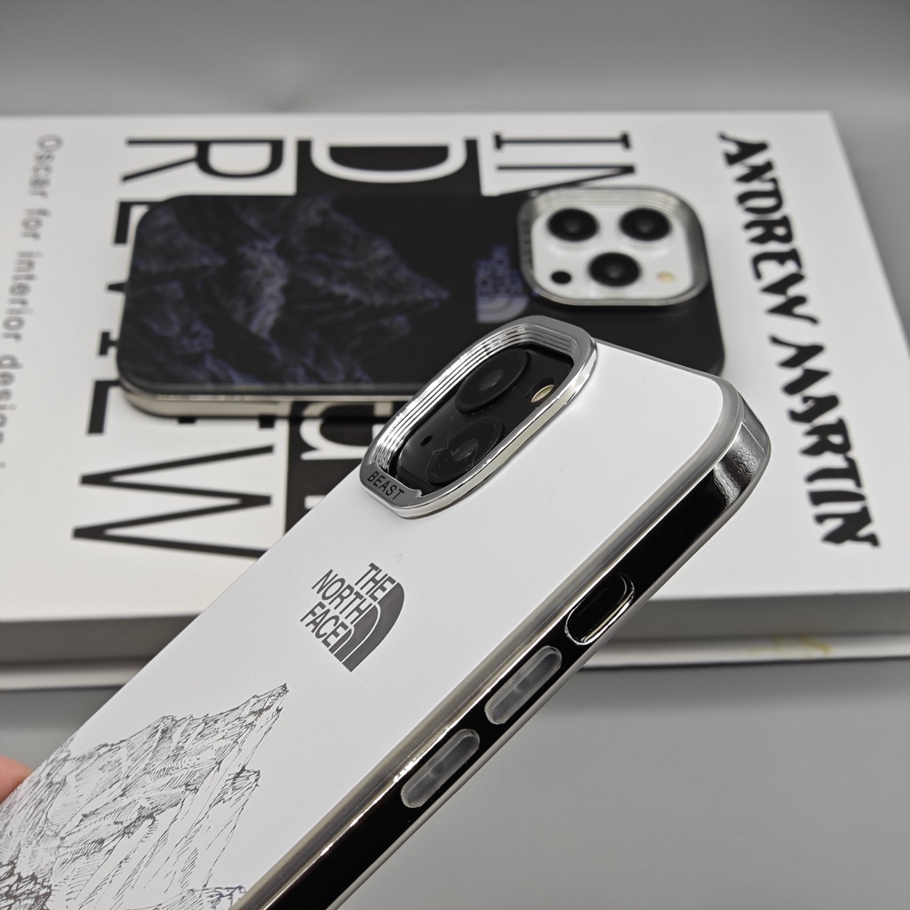 Hoạt Hình Ốp Điện Thoại Silicon Hai Trong Một Ánh laser Cho iphone 15 15promax 14 14pro 14max 13promax 12 12promax 11