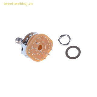 Tweehuj bộ khuếch đại công tắc xoay kênh đàn guitar rs25 3 cực 4 vị trí 3p4t vn