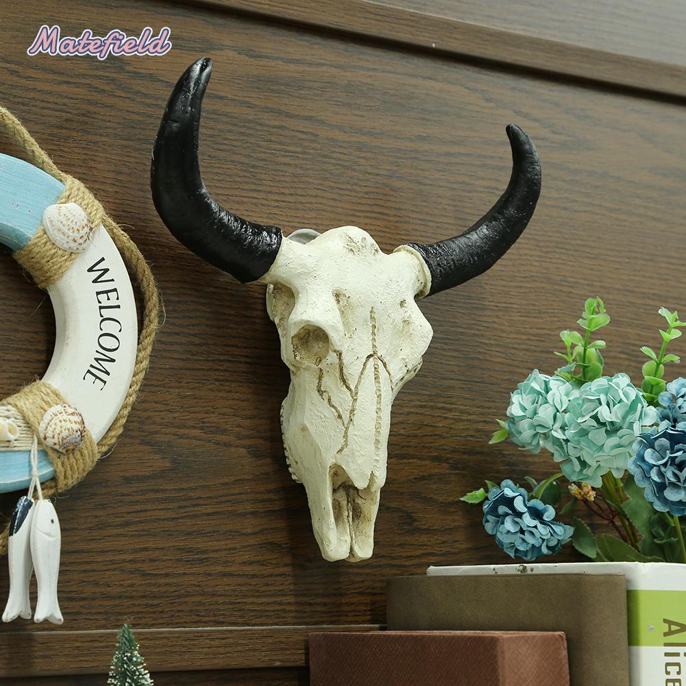 Tượng Đầu Lâu Bò 3d Treo Tường Trang Trí Nội Thất