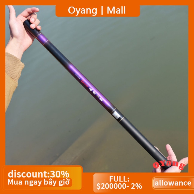 Oyang Cần Câu Cá Tay Cầm Bằng Sợi Thủy Tinh