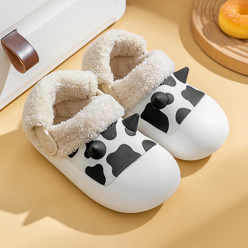 Dép cotton Chống Nước Giữ Ấm Hai Cách Sử Dụng Thời Trang Cho Bé