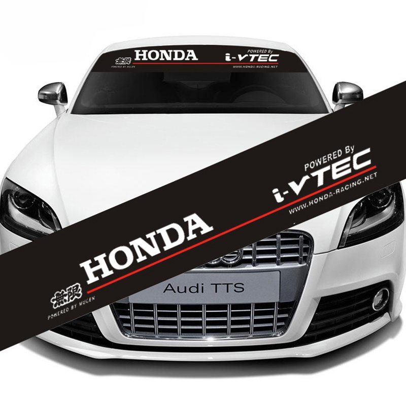 Nhãn Dán Phản Quang 130x21cm Trang Trí Kính Chắn Gió Xe Hơi honda city fit crv Hrv pilot