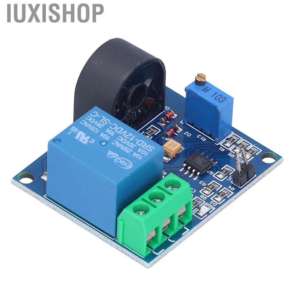 Iuxishop 1 x AC Current Detection  Module 12V Relay Protection Board