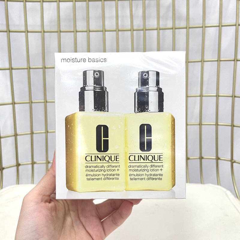 Clinique Bộ 2 Sản Phẩm Dưỡng Ẩm Da 125ml * 2 gel Không Dầu