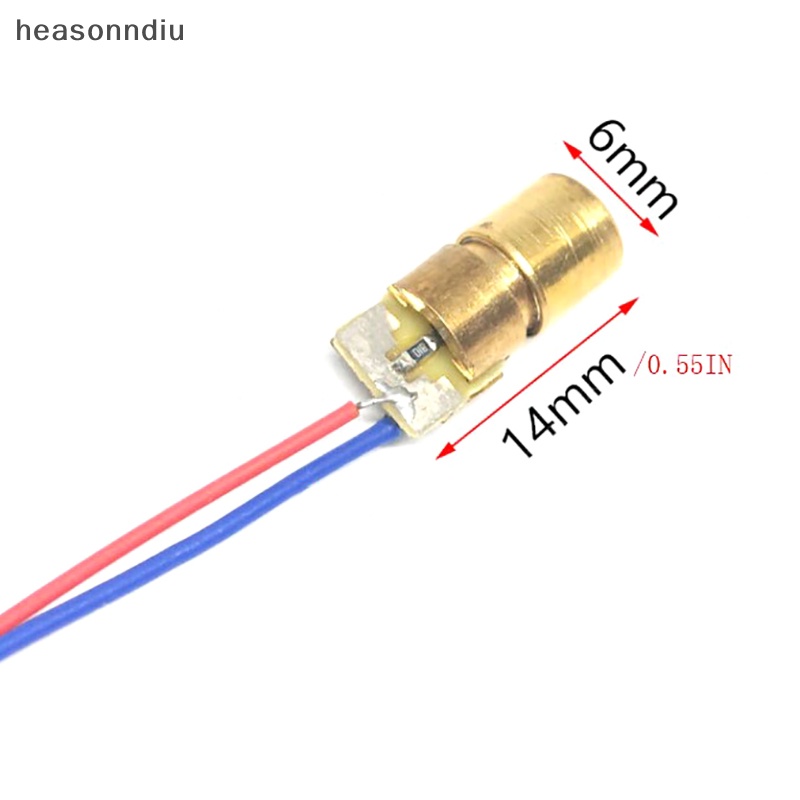 Masonndiu Đèn laser Chiếu Tia laser 5v 650nm 5mw Chất Lượng Cao