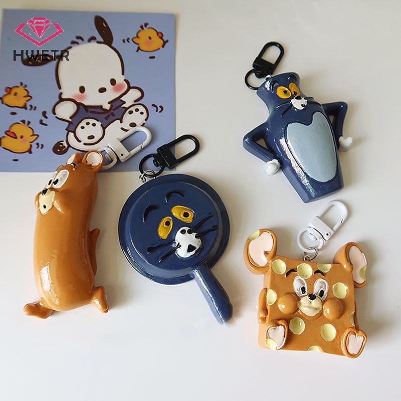 Móc Khóa Hình Mèo Chuột Xinh Xắn Mới