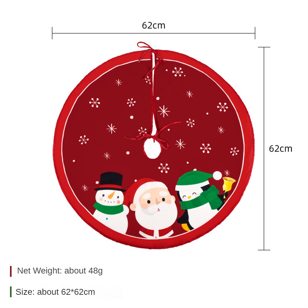 2024 Váy Cây Thông Giáng Sinh Mới Sáng Tạo In Tinh Tế Đáy Cây Trang Trí Đồ Dùng Giáng Sinh Đồ Trang Trí Cây Thông Giáng Sinh