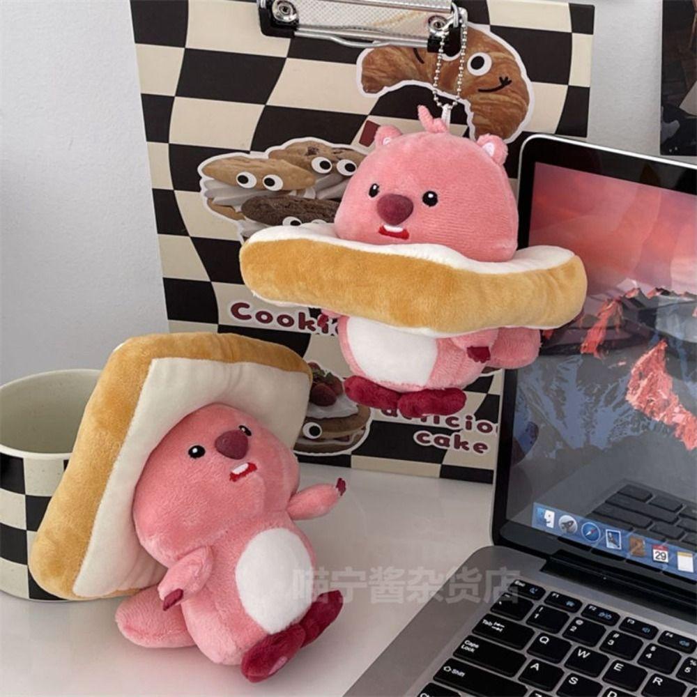 Móc Khóa Búp Bê Nhồi Bông shanhai loopy Phong Cách Hàn Quốc Cá Tính Làm Quà Tặng Sinh Nhật charms