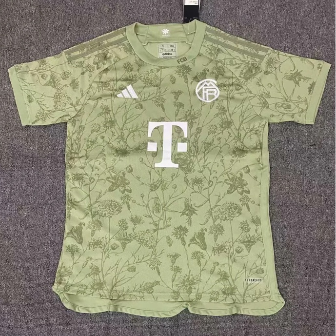 Áo Bóng Đá Màu Xanh Lá Cây Phiên Bản Đặc Biệt Của bayern munich 2023