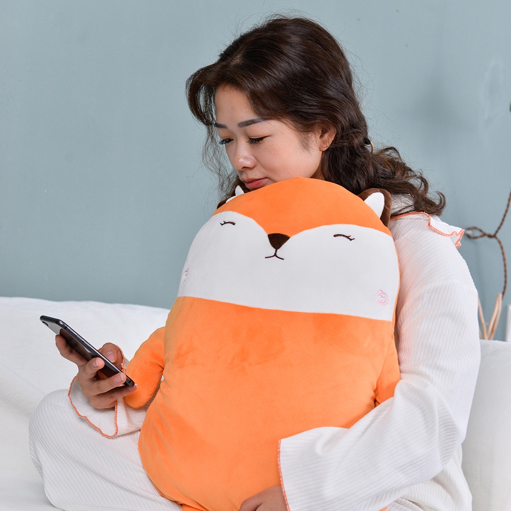 Thú Nhồi Bông Hình Cáo Dễ Thương Sáng Tạo