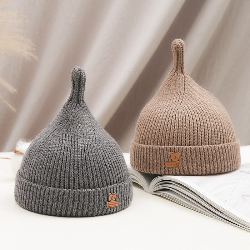 Dễ Thương Mũ beanie Hình Gấu Đáng Yêu Cho Bé