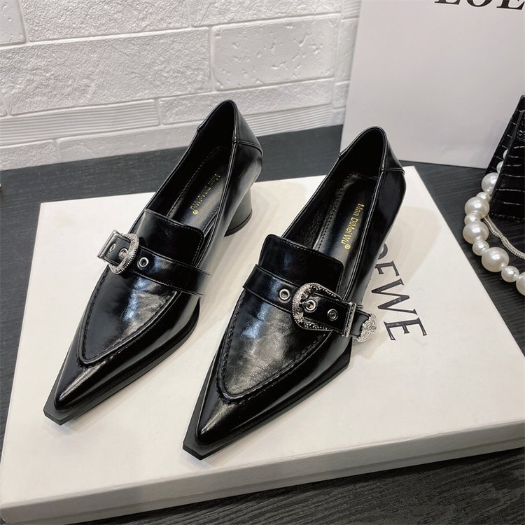 Giày Cao Gót Mũi Nhọn Thời Trang Dành Cho Nữ / size 35-39