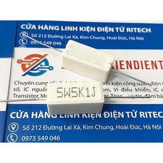 [Combo 10 chiếc] Điện trở sứ 5W 5.1K 5%