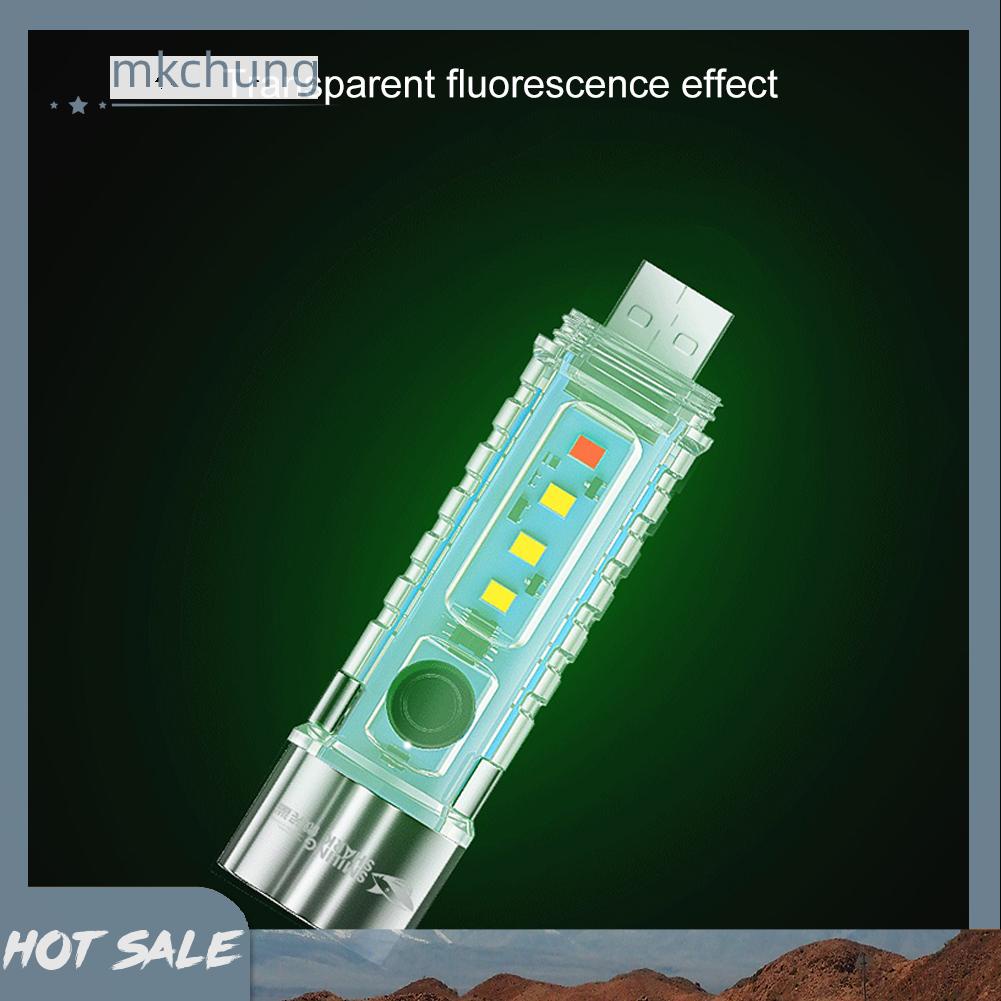 Đèn Pin mini 300lm Kèm Sạc usb Tiện Dụng Mang Theo Du Lịch / Leo Núi