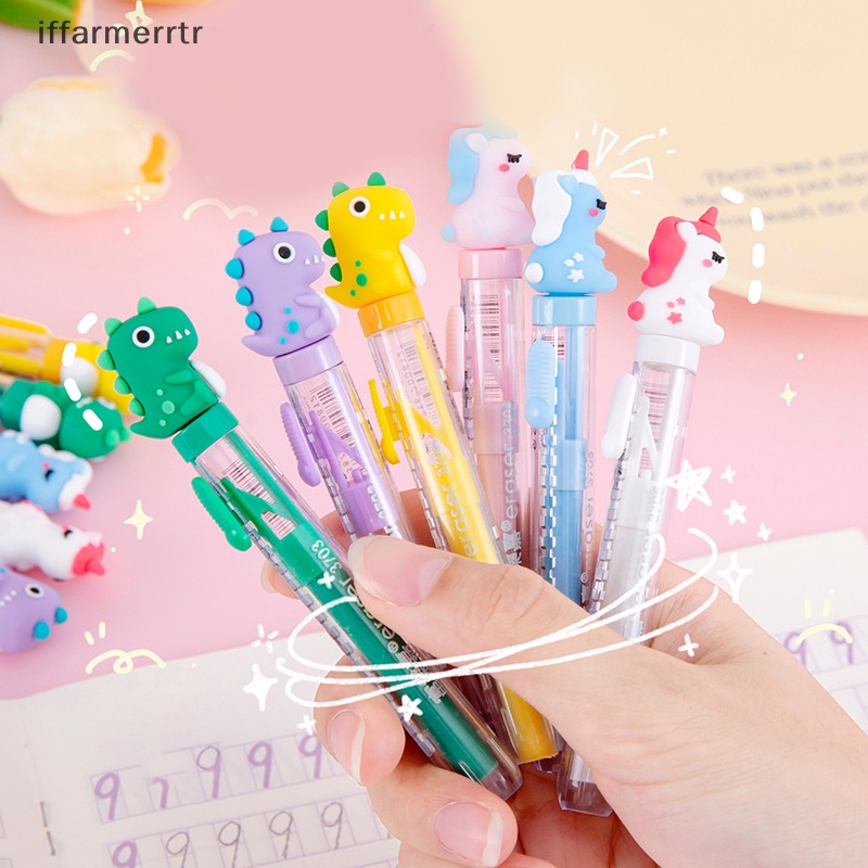 Cục Tẩy Bút Chì Kiểu Hoạt Hình Đáng Yêu Có Thể Thu Gọn