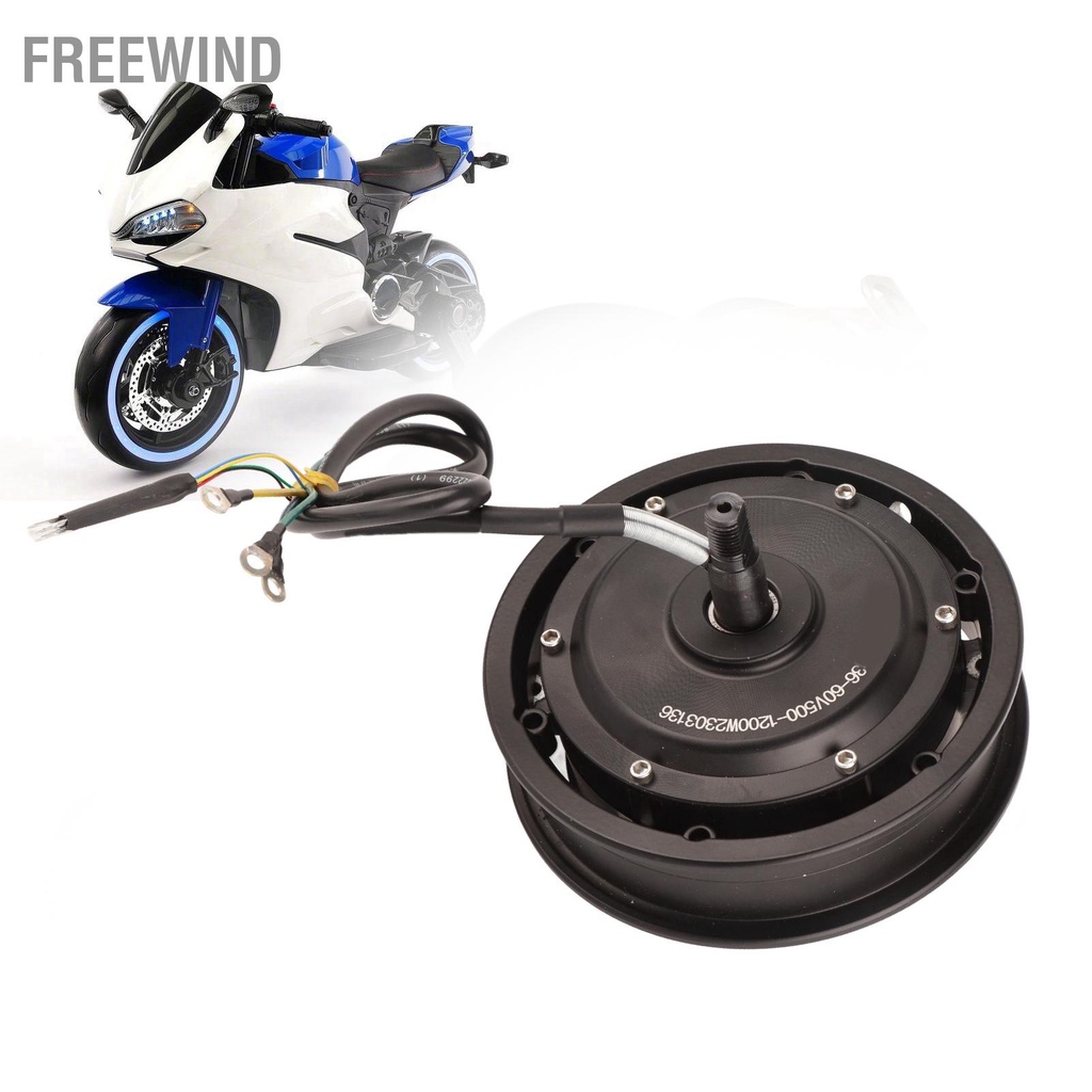 Động cơ trung tâm bánh xe 10in 36V‑60V 500W đến 1200W 75KM/H Phanh trống cho đạp điện Xe máy tay ga