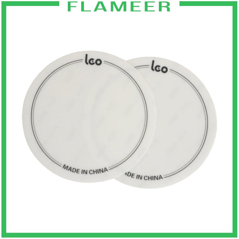 Bộ 2 Miếng Dán Bảo Vệ Mặt Trống bass Thay Thế Tiện Dụng