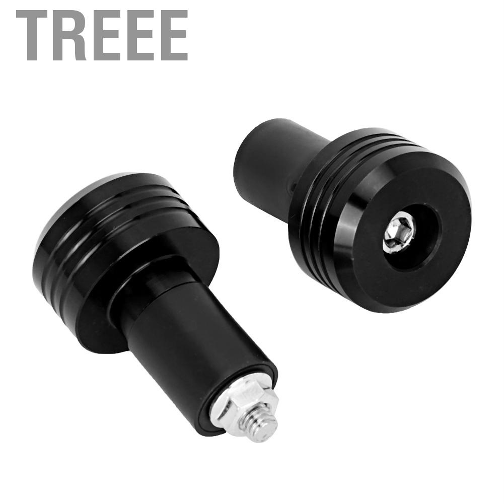 Treee Handle Grips  Motorcycle Handlebar Grip End Aluminum Plugs Moto Slider Accessories Bike Tape