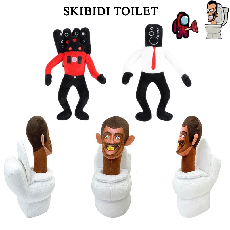 Đồ chơi nhồi bông Hình Dáng toilet Ngộ Nghĩnh 30cm Mềm Mại
