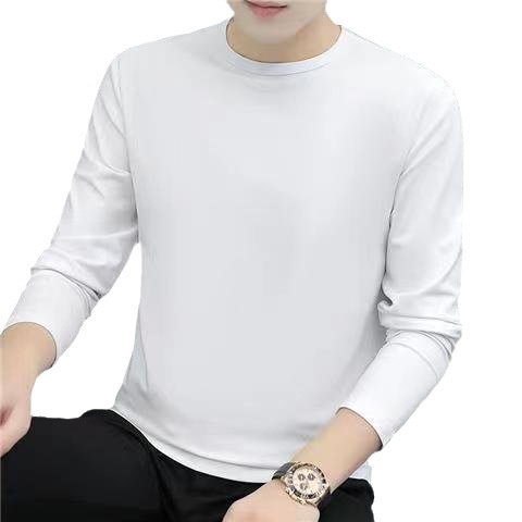 Áo Sweater cotton plus size Dáng Rộng Cổ Tròn Thời Trang Thu Đông Dành Cho Nam