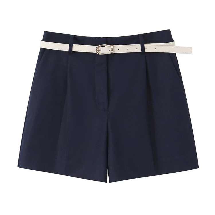 Quần Short Xếp Ly Eo Cao 23 Thời Trang Mùa Hè Hàng Mới 234387074