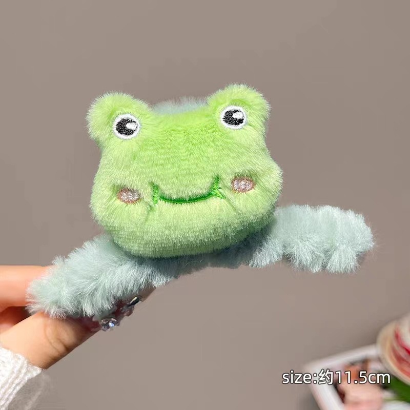 Kẹp Tóc Hình Thỏ / Cá Mập Nhồi Bông Dễ Thương Thời Trang 2023