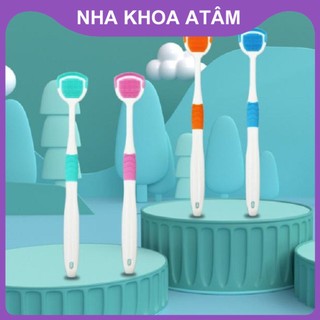 Dụng Cụ Vệ Sinh Lưỡi Loại Bỏ Mảng Bám Thức Ăn Ngăn Ngừa Hôi Miệng Sâu Răng - Nha Khoa ATâm