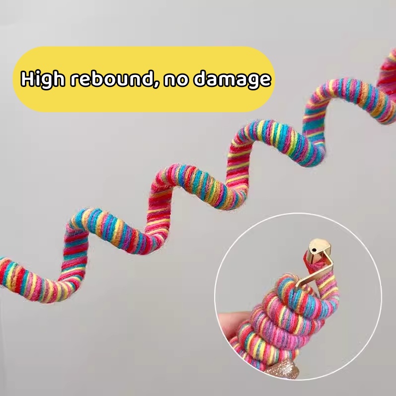 Băng Đô Len Dáng Thẳng Màu Cầu Vồng Thời Trang Mới 2023