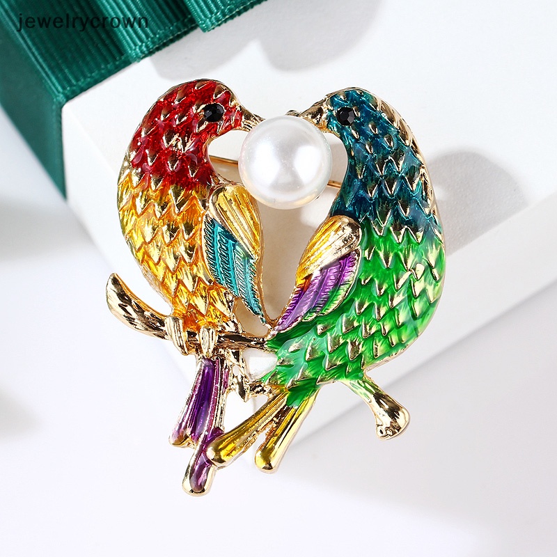 Trâm Cài Áo Hình Chim Hồng Hạc Chim Phượng Hoàng Chim Cú Đính Pha Lê Cho Nữ Cửa Hàng