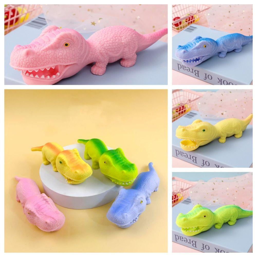 Isita Đồ Chơi Xốp Squishy Giảm stress Hình Khủng Long Dễ Thương Cho Bé