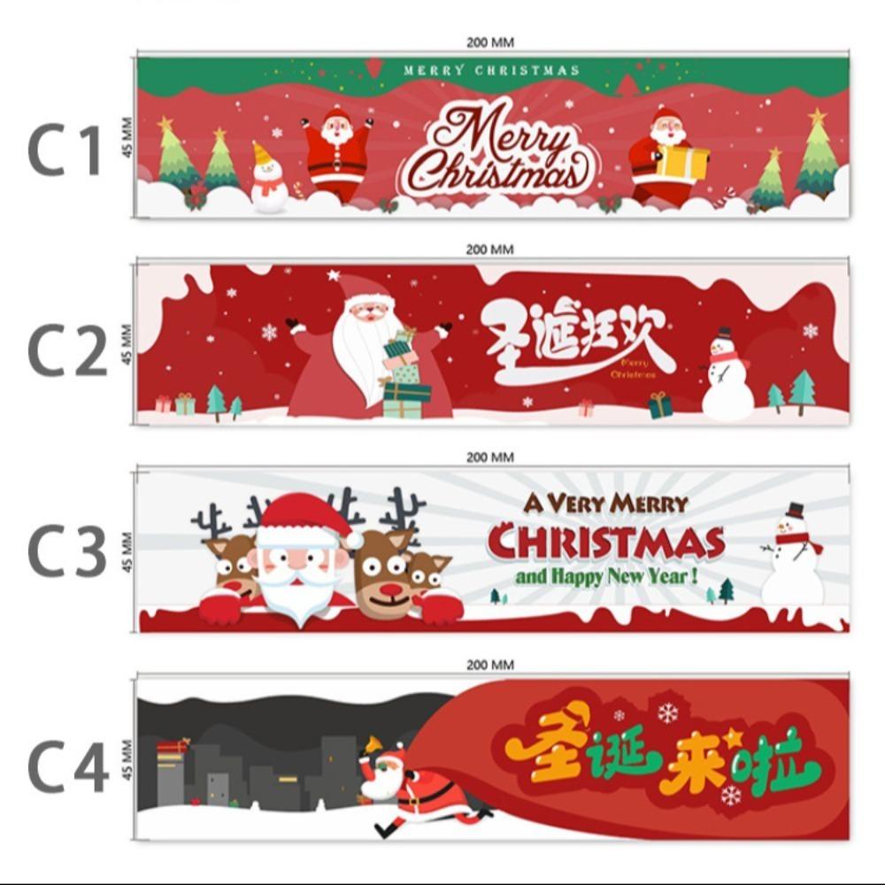 UUMIR Hộp Thiếc Đựng Bánh Kẹo Giáng Sinh mini Hình Tròn Bằng Kim Loại Mạ Thiếc