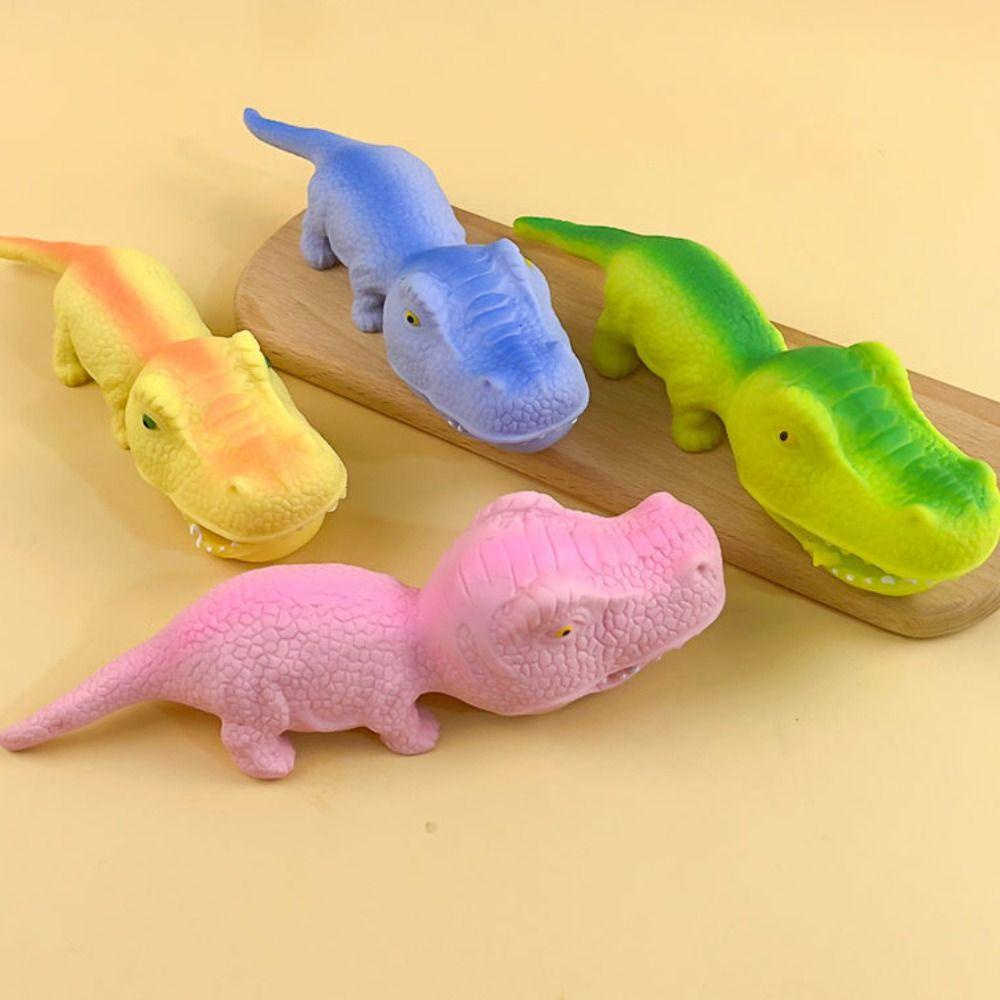 Isita Đồ Chơi Xốp Squishy Giảm stress Hình Khủng Long Dễ Thương Cho Bé