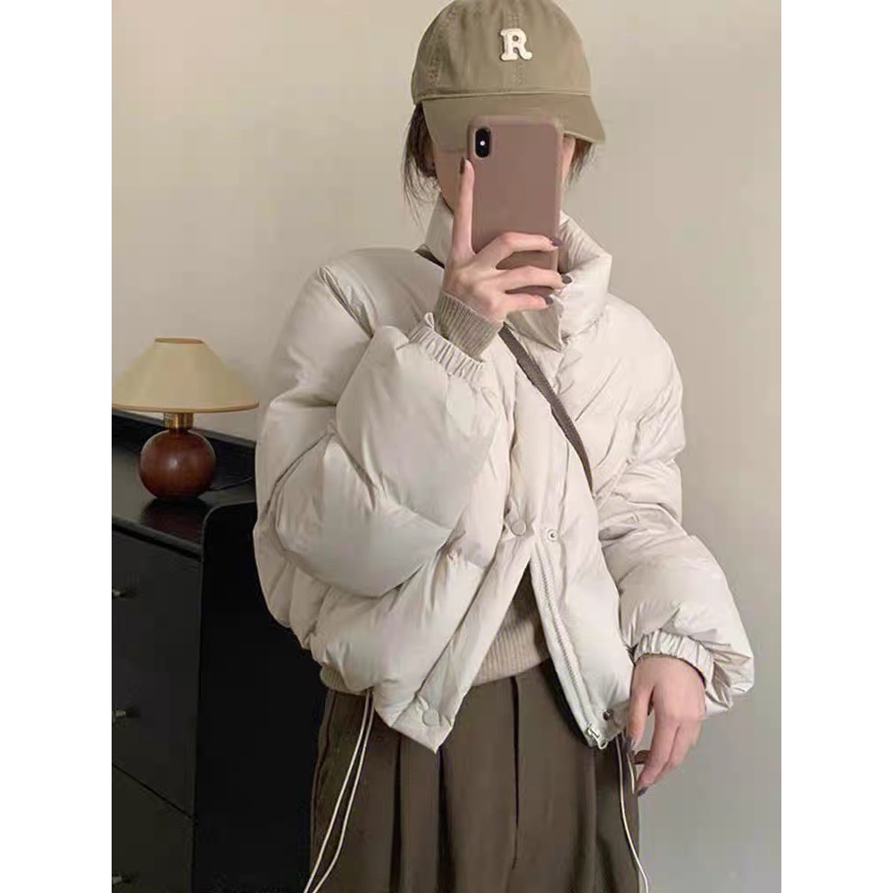 Áo khoác phao croptop dáng Hàn Quốc siêu ấm mùa đông MC STORE MJK 034