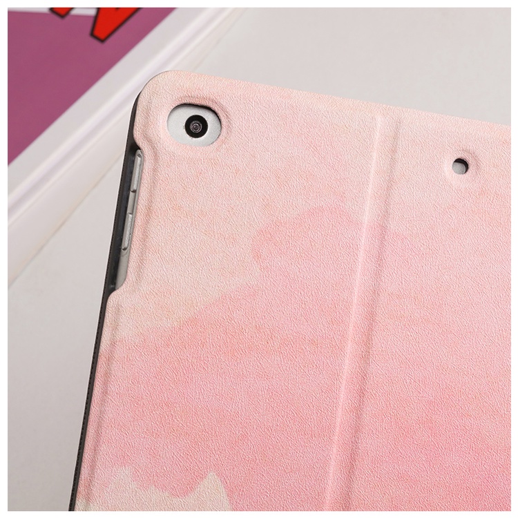 Bao Da Máy Tính Bảng pu Nắp Lật Họa Tiết Màu Nước Cho redmi pad se 11 2023 pad 10.61 xiaomi pad 6 / 5 pro 11