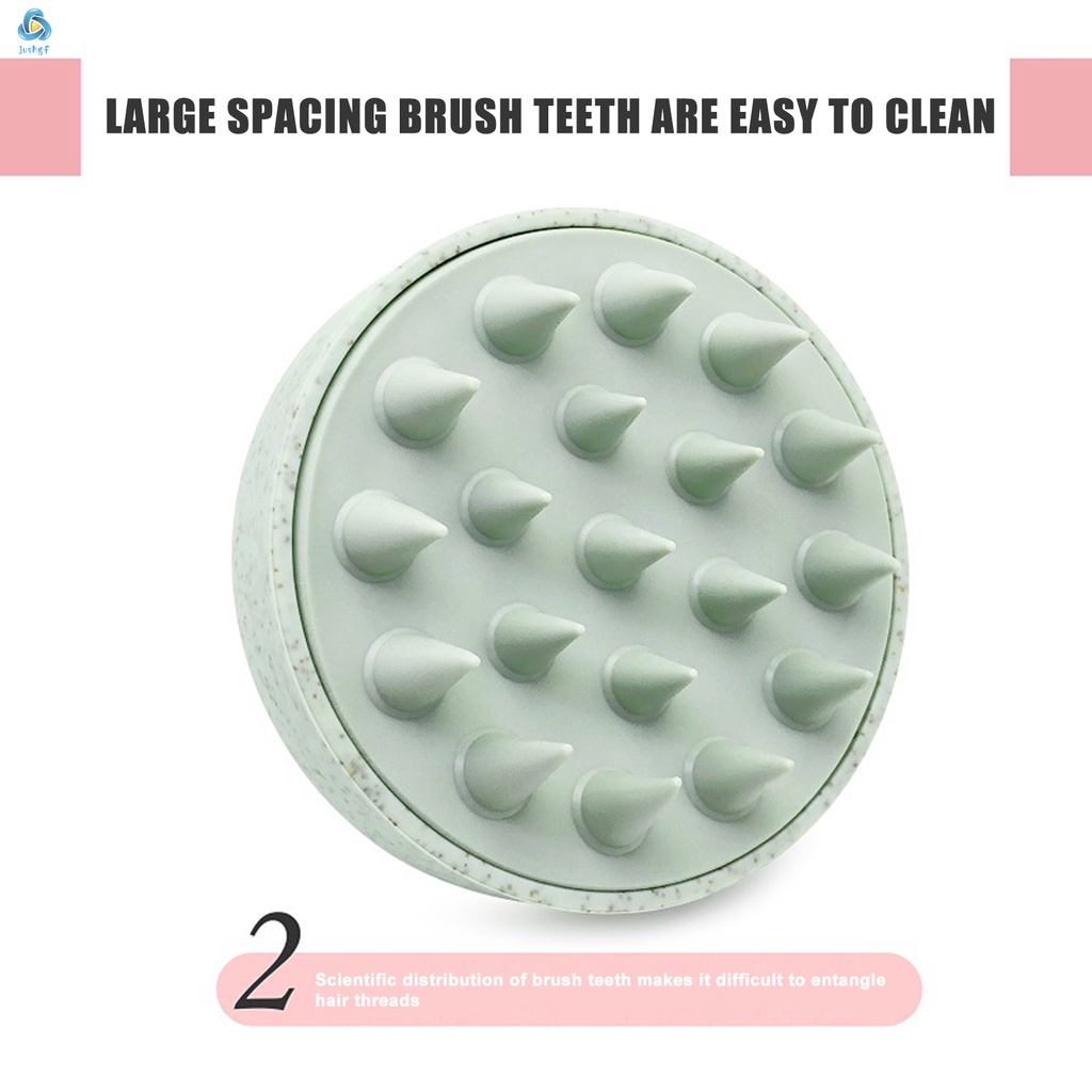 Lược Gội Đầu Mát Xa Da Đầu Giúp Thư Giãn Giảm Căng Thẳng Tuần Hoàn Máu