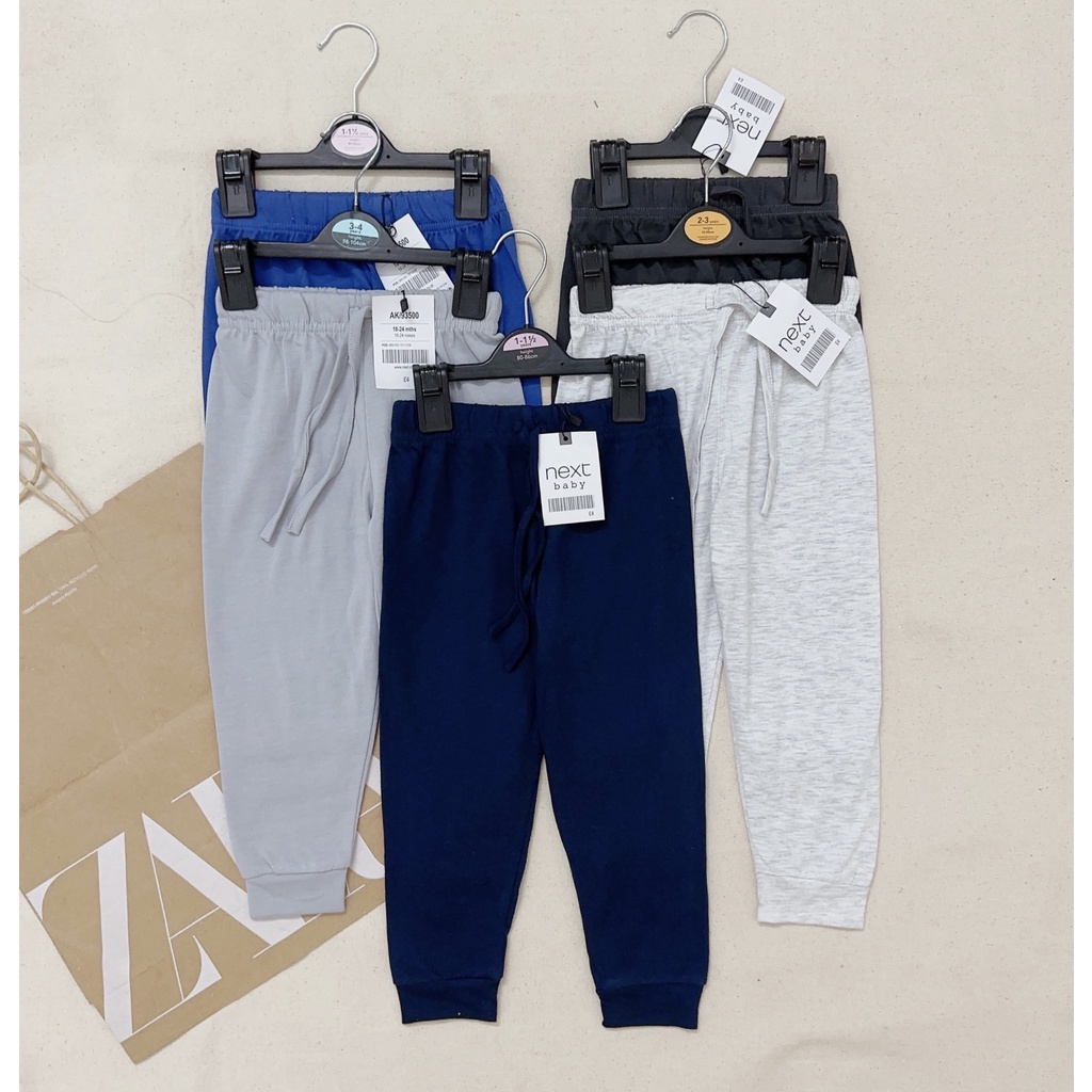 ✨MALINHKID✨CB018- Combo 5 quần dài thun zip trẻ em VNxK