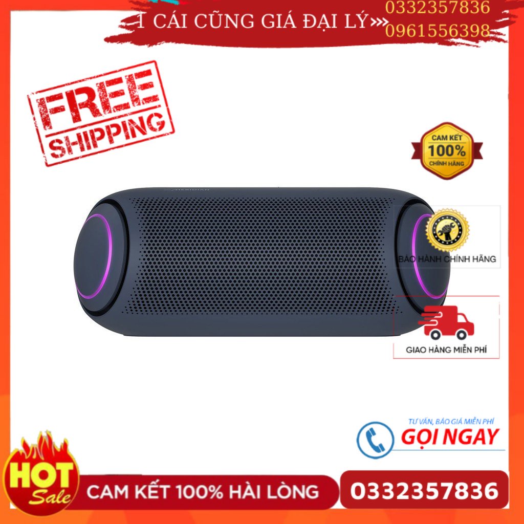 Loa Bluetooth Di Động LG Xboomgo PL7 - Hàng Chính Hãng - Màu Xanh Đen- Mới Đập Hộp