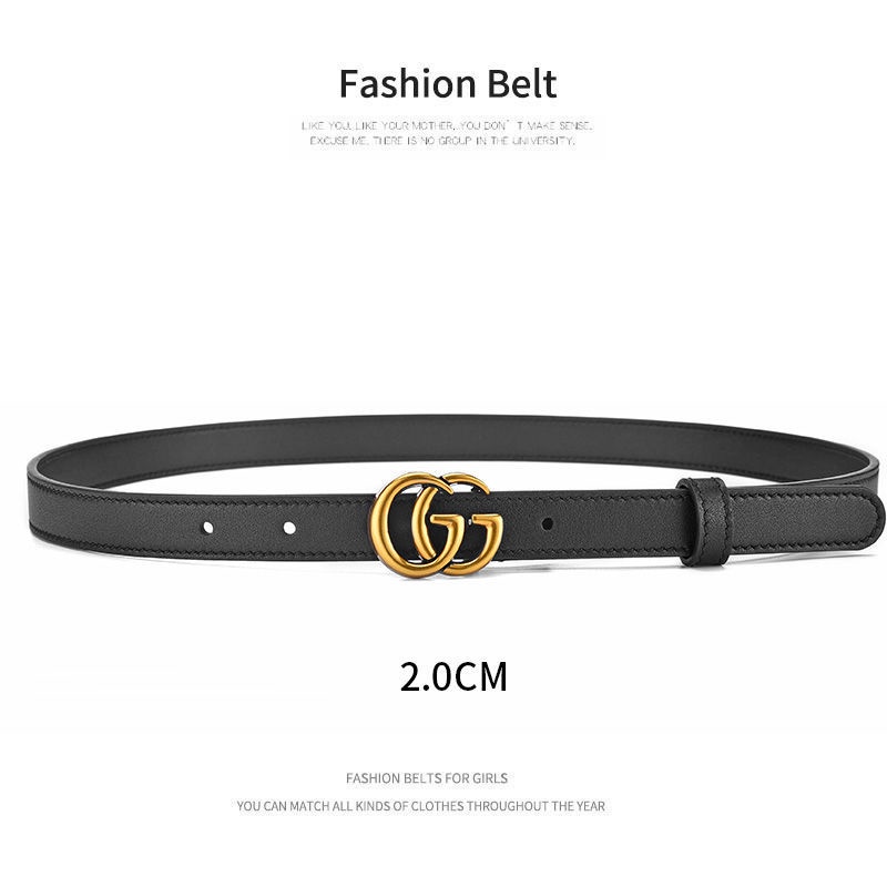 Thắt Lưng gucci Bằng Da Thật Có Khóa Gài Thời Trang Cho Nam Và Nữ