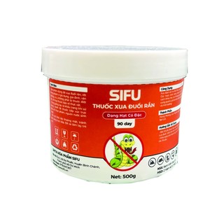Thuốc xua đuổi rắn sifu snake - dạng hạt màu nâu - hộp 500g