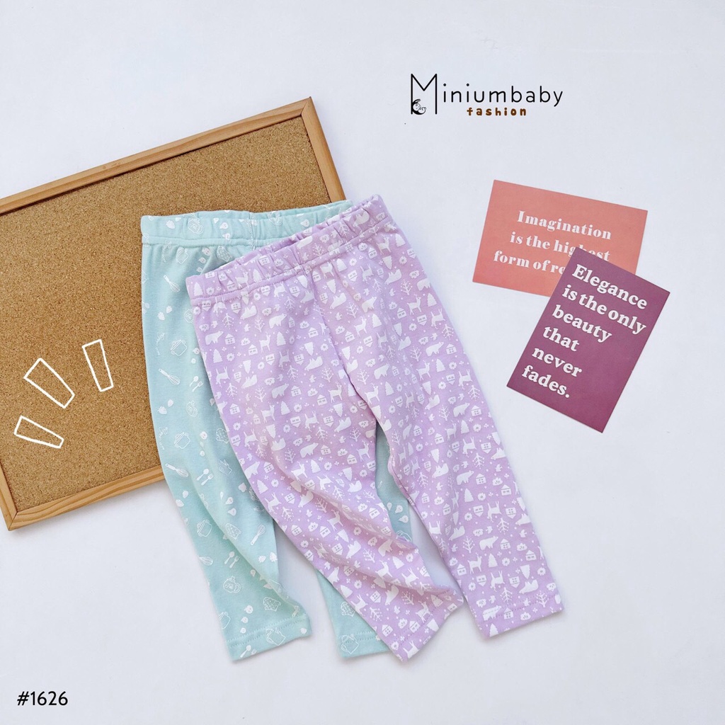 Bộ dài tay họa tiết đính 3 cúc