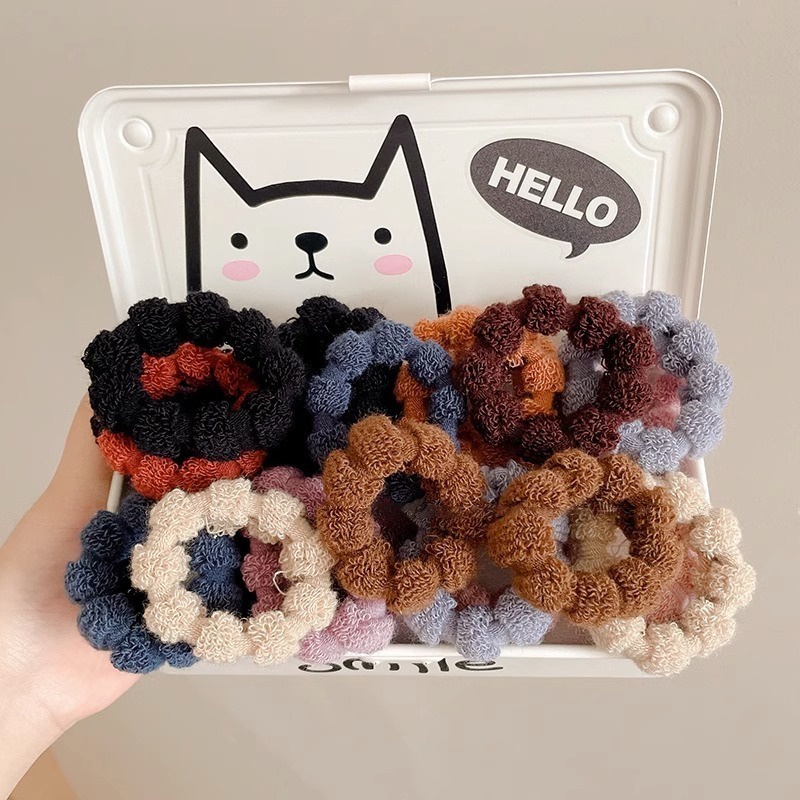 Dây Buộc Tóc Co Giãn Tốt Thời Trang Thu Đông Cho Nữ