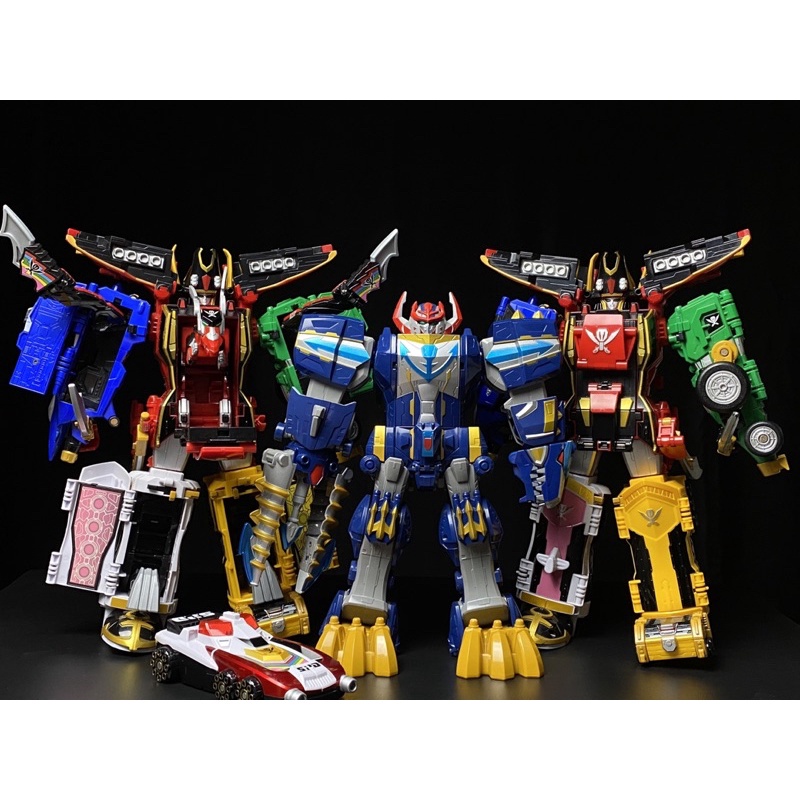 Giá rẻ DX Gokaioh Gouzyujin đồ chơi siêu nhân Hải Tặc chính hãng BANDAI sập sàn hộp bí ấn, tặng ô tô