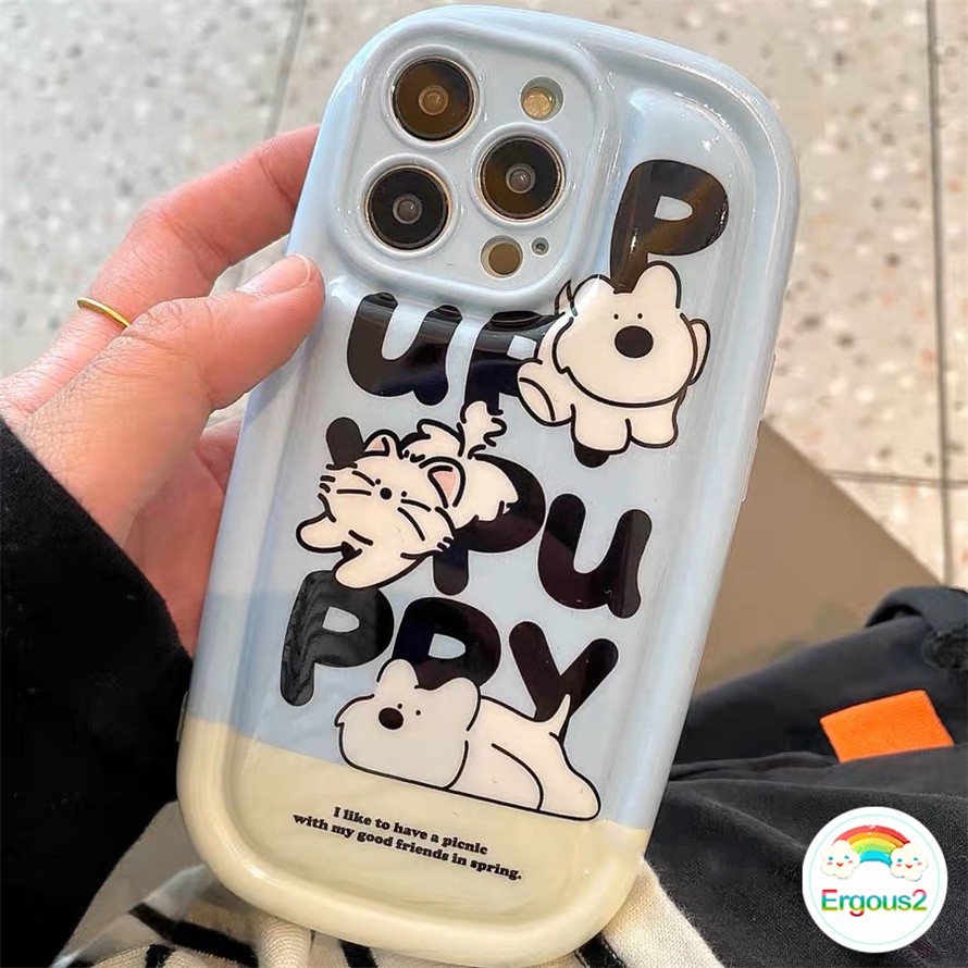 Ốp Điện Thoại Hình Chú Chó Hoạt Hình Chất Lượng Cao Cho iphone 15 14 13 12 11 pro max x xr xs max 8 7 6 6s plus se 2020