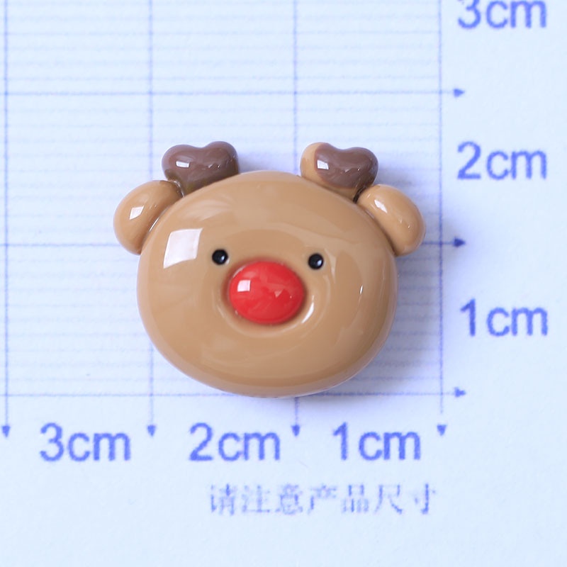 Set 10 Miếng Dán Hoạt Hình Bằng resin Dễ Thương Trang Trí Tủ Lạnh diy