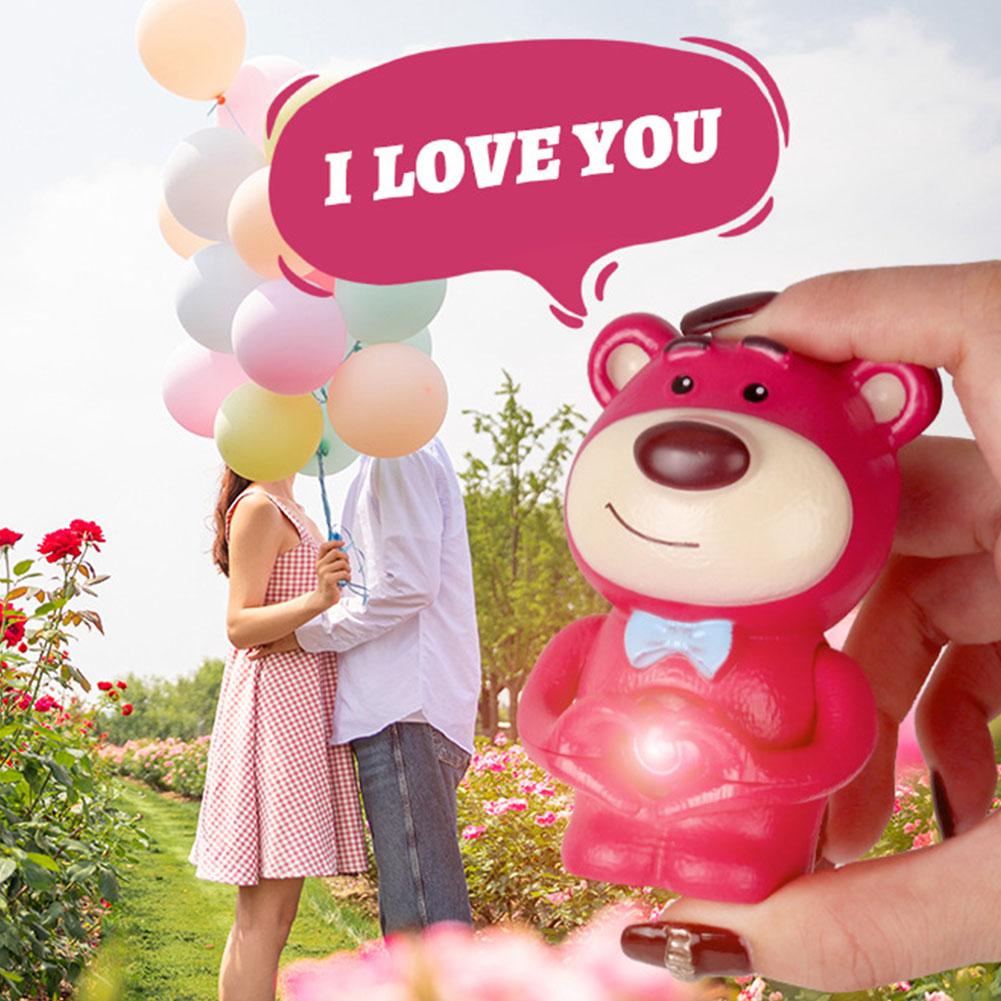 Dễ Thương Đồ Chơi Gấu Nhồi Bông Phát Sáng b6a3 Xinh Xắn Đáng Yêu