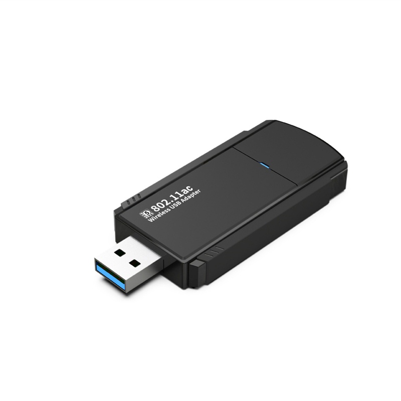 Chip usb Thu Sóng wifi 1300Mbps 2.4g / 5g Băng Tần Kép Cho pc