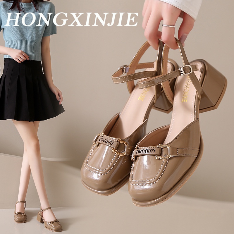 HONGXINJIE dép đế cao dép sandal nữ giày  nữ  Đẹp Đường may tỉ mỉ Màu sắc đa dạng Thoải mái FGL2300916 41Z231009